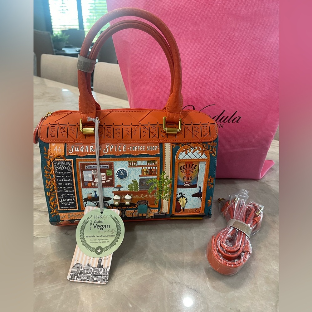 Vendula London Coffee Shop Handbag